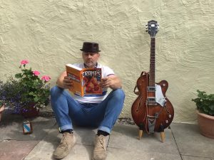 Mark Hedge and his 67 Gretsch.