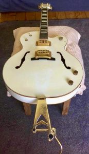 Gretsch White Falcon modifications and cleaning 